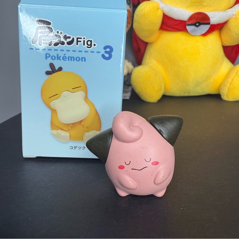 Pokemon Clefairy Pink and Black Figurine - Picture 1 of 6